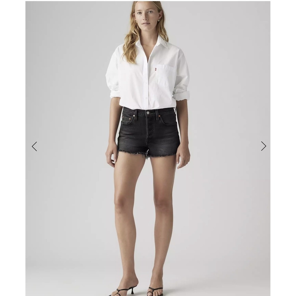 Women's 501 Levi Original High-Rise Shorts Size 14